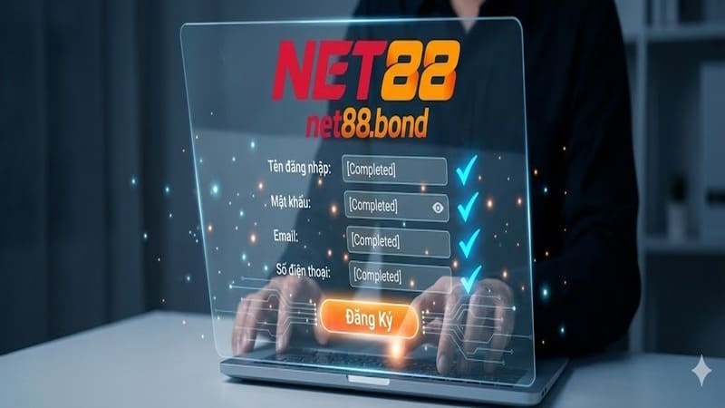 Hướng dẫn các bước thao tác đăng ký Net88 chi tiết